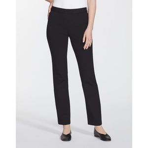 Lafayette 148 New York Black Italian Punto Milano Kent Pant Pull On